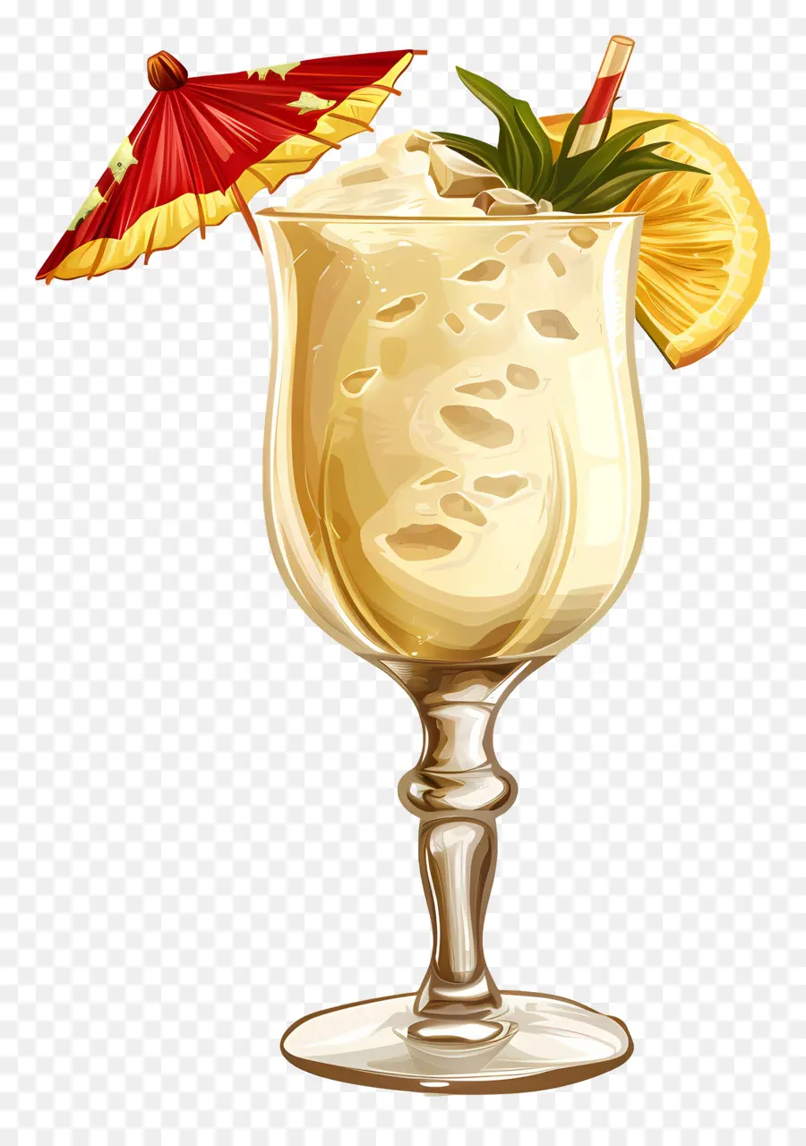 Piña Colada，Coctel PNG