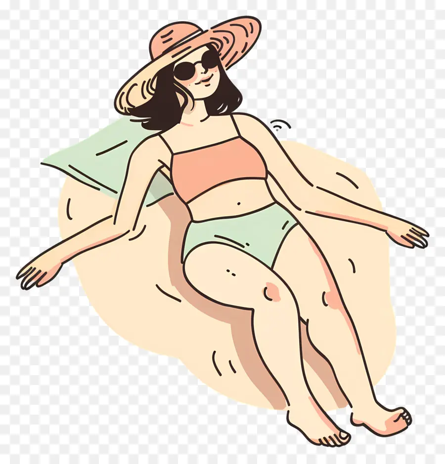 Tomar El Sol，Mujer PNG