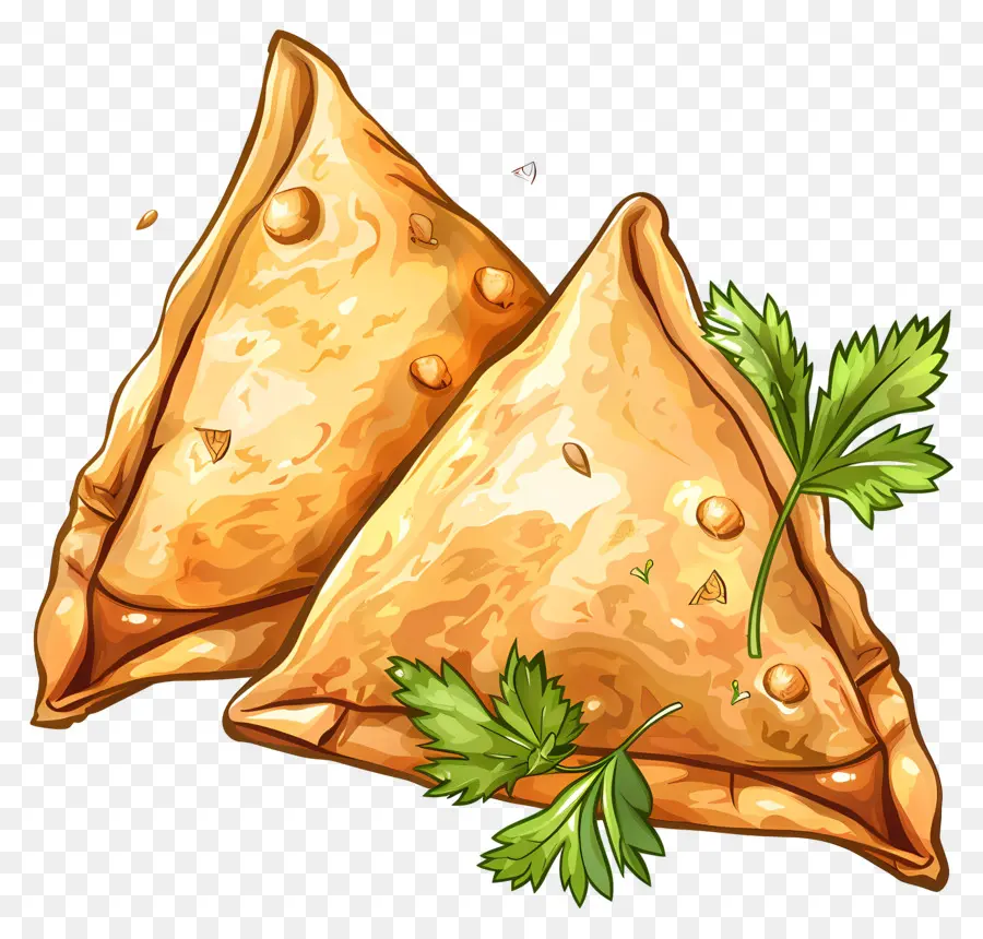 Samosa，Shawarma PNG