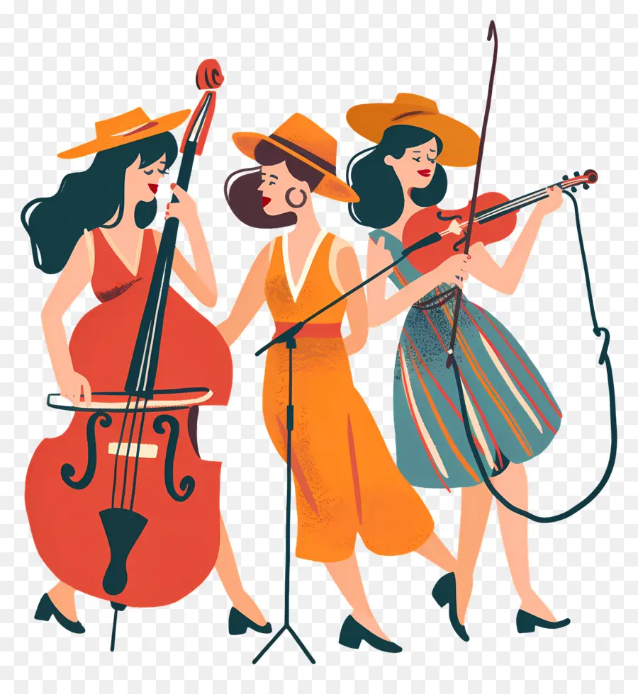Músicos，Mujeres Músicas PNG