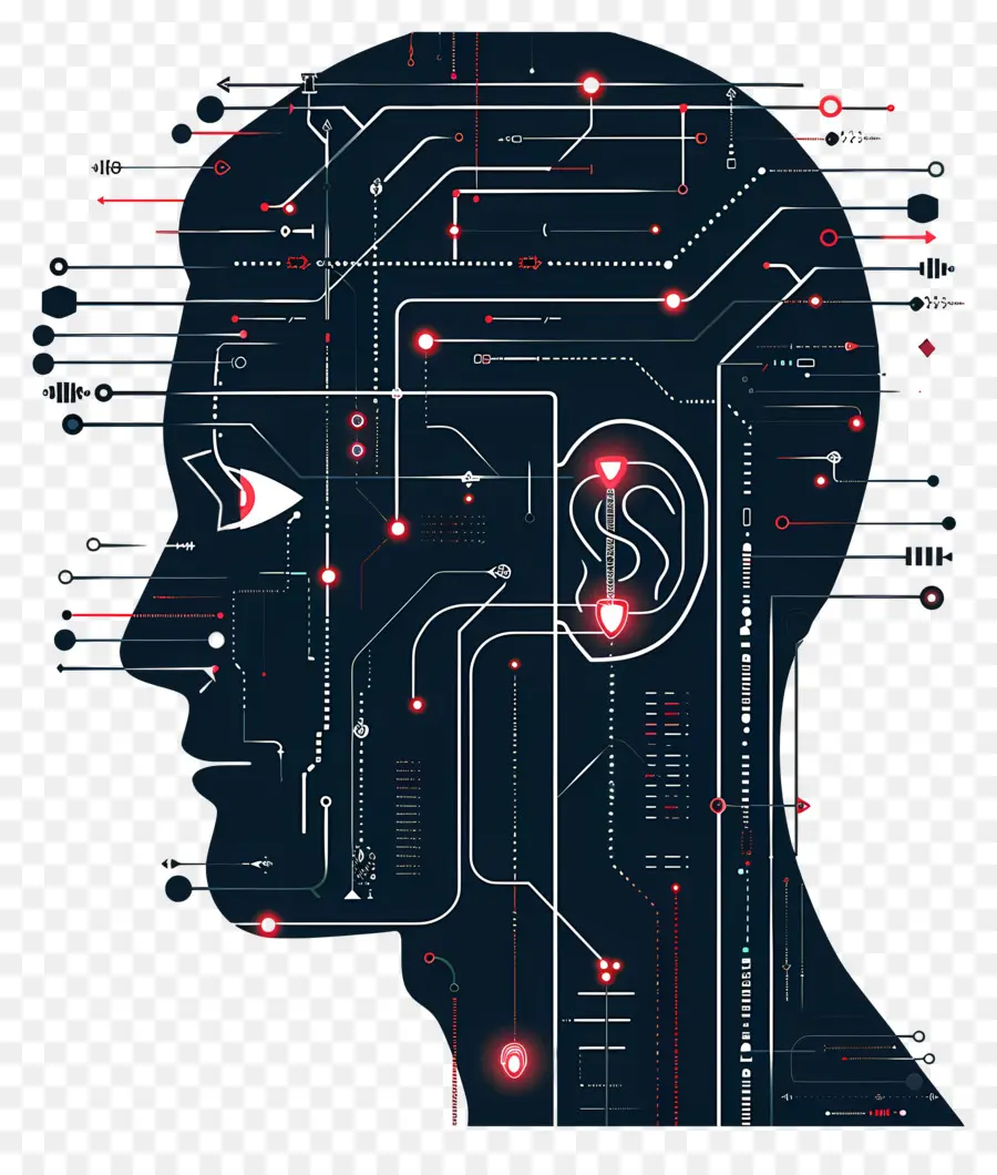 AI Seguridad De La Información，Futurista PNG