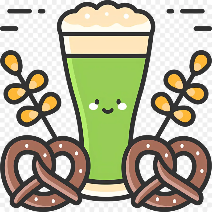 Oktoberfest，Cerveza Verde PNG