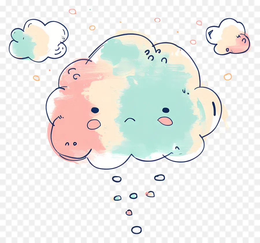 Thought Bubble，De Dibujos Animados En La Nube PNG