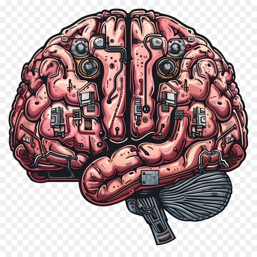 Cerebro Artificial，El Cerebro Humano PNG