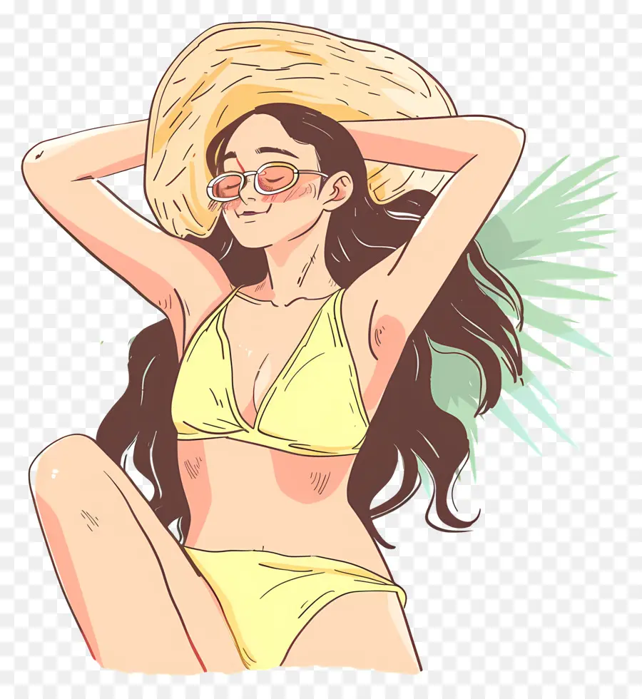 Tomar El Sol，Mujer PNG