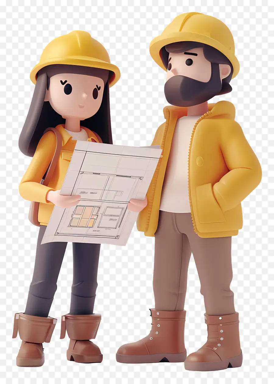 Ingeniero，Diseño 3d PNG