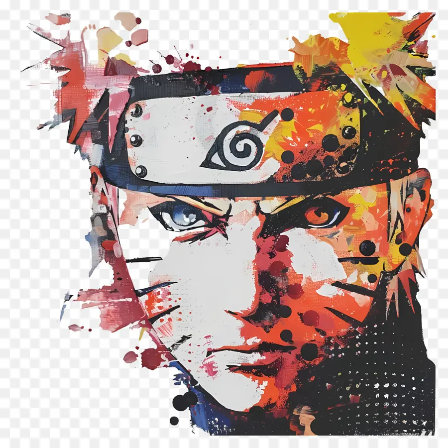 Pintura Al óleo，Naruto PNG