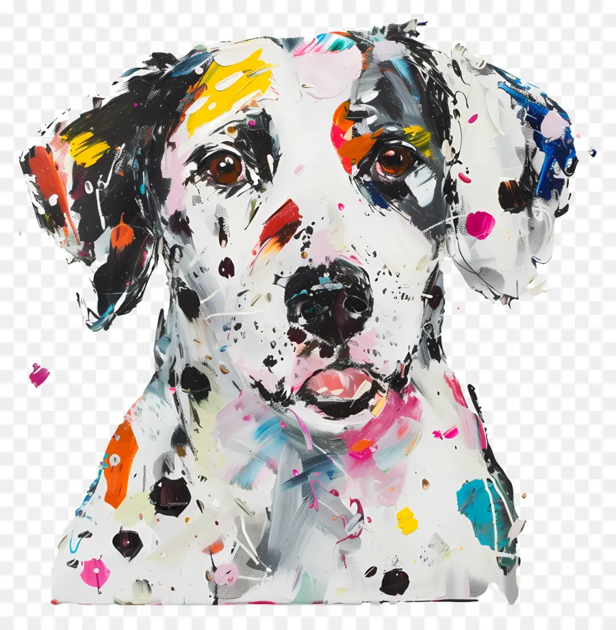 Pintura Al óleo，Perro PNG