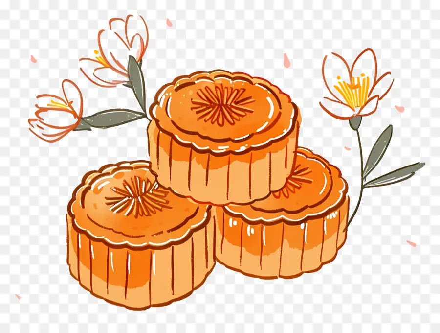 Pasteles De Luna，Panqueques PNG