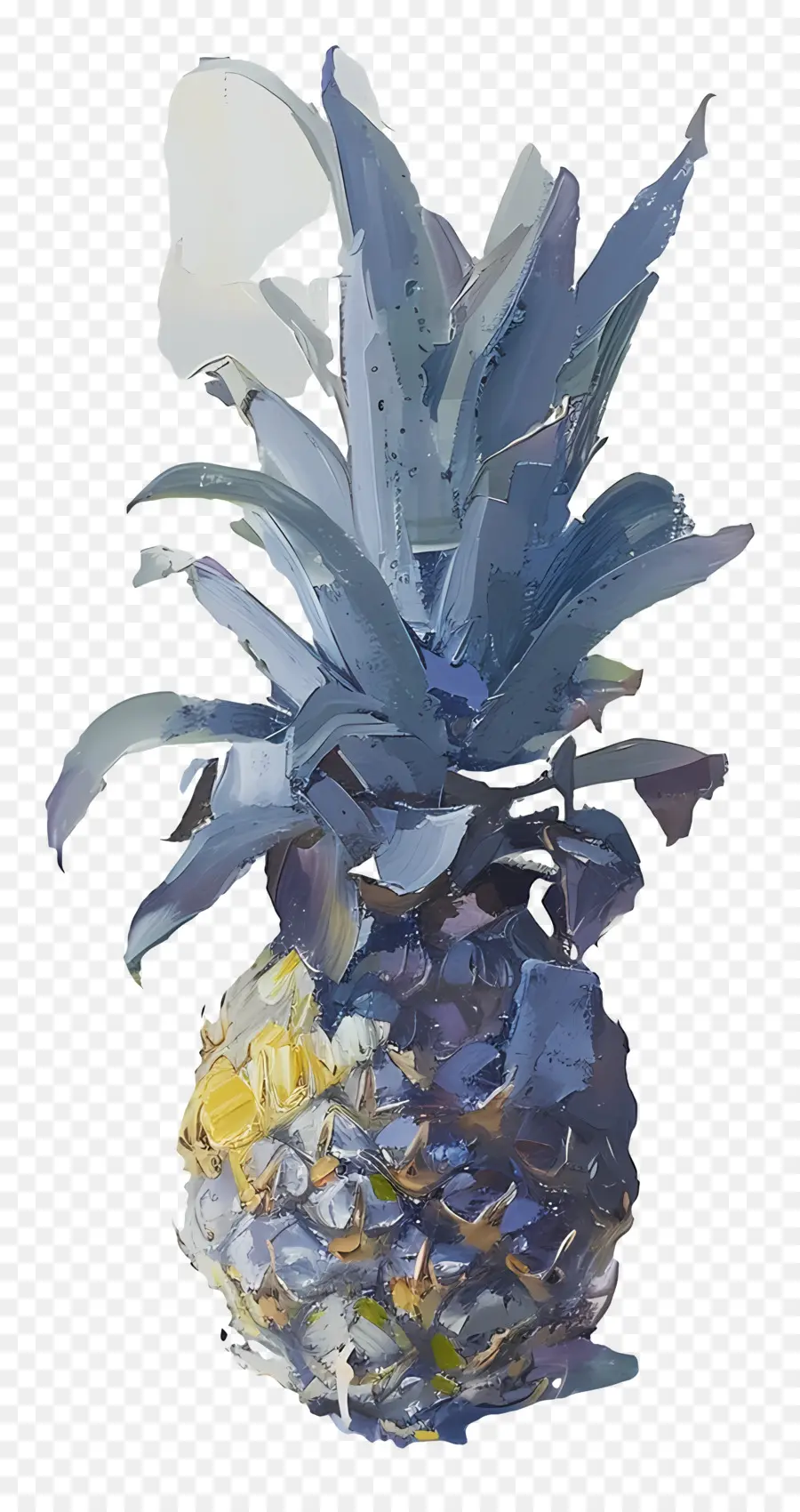 Pintura Al óleo，Piña PNG