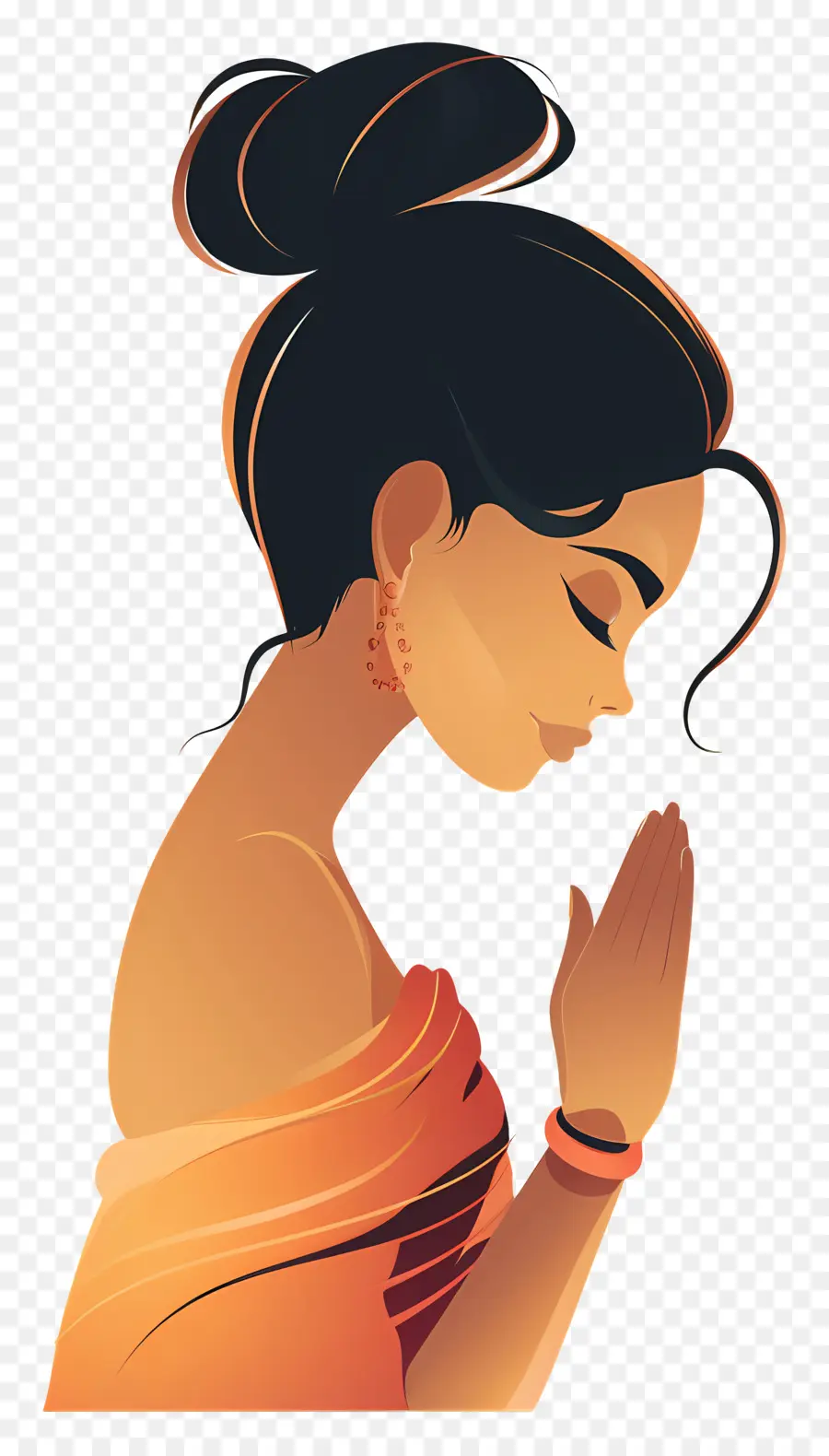 Namaste，La Meditación PNG