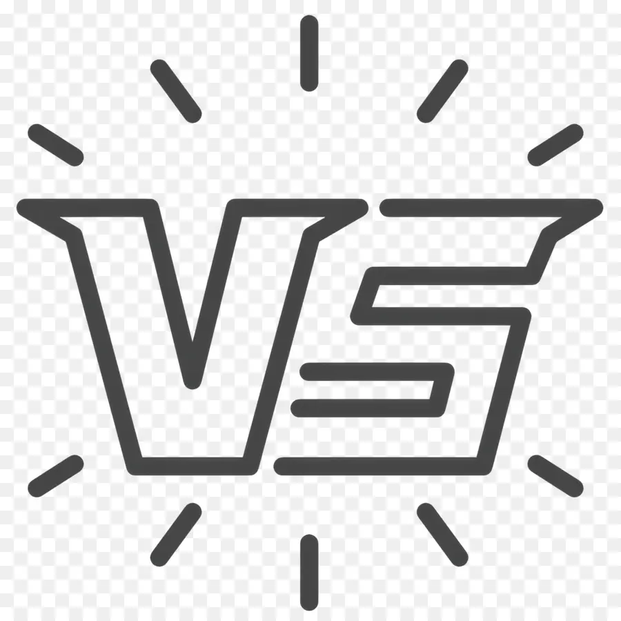 El Logo De Vs，Vs Icono PNG