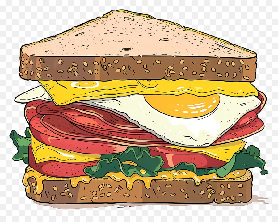 Sandwich，Tocino PNG