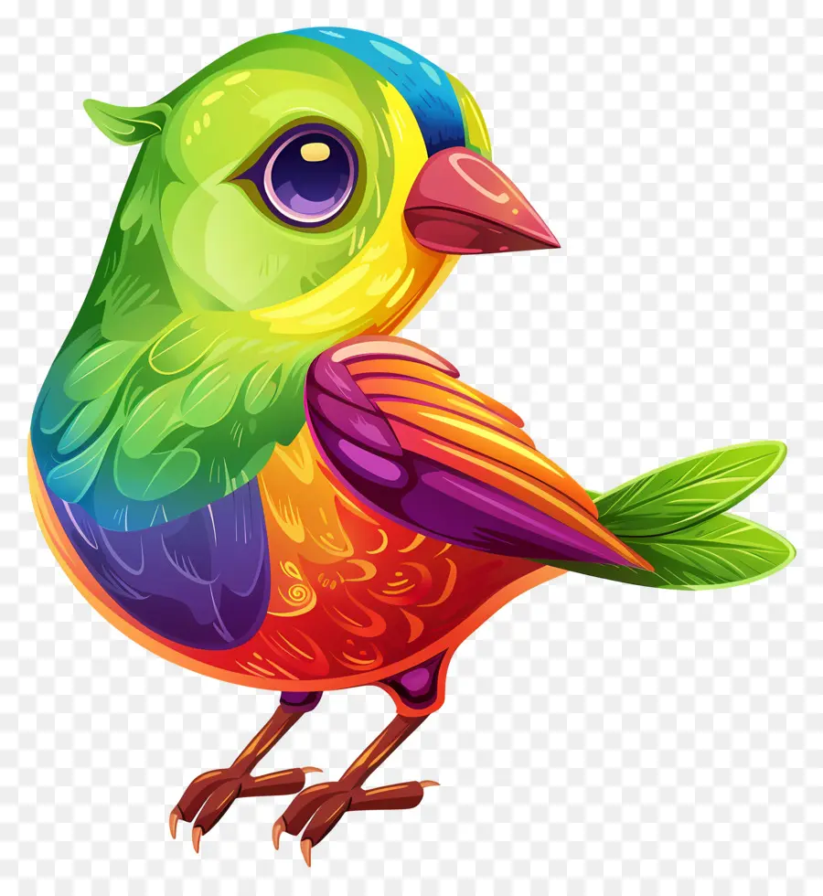 Aves，Pájaro De Colores PNG