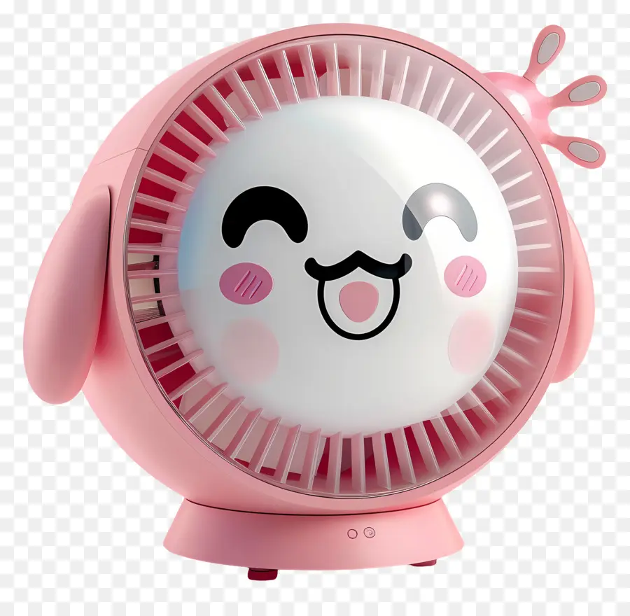 Mini Ventilador Portátil，Ventilador Eléctrico Rosa PNG