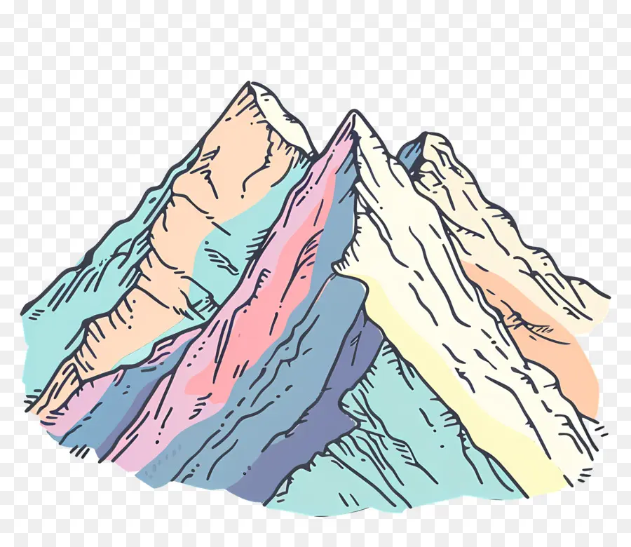 El Monte Everest，Montañas Nevadas PNG