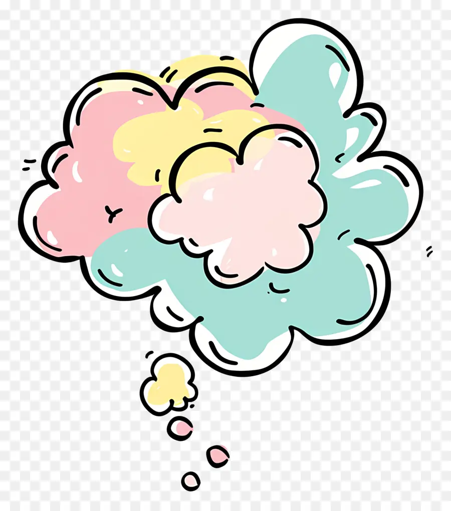 Thought Bubble，Las Nubes PNG