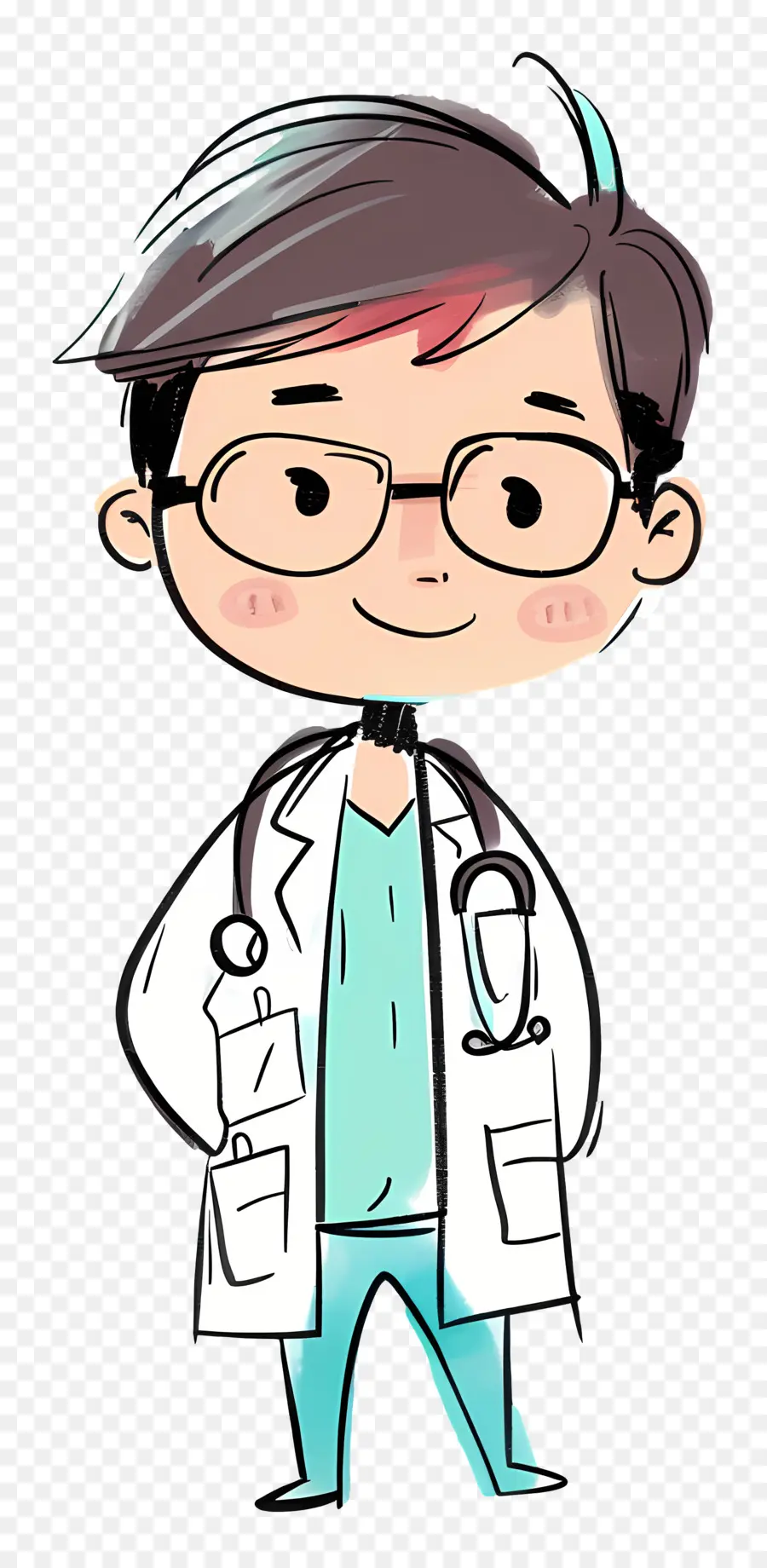 Doctor，Médico De Dibujos Animados PNG