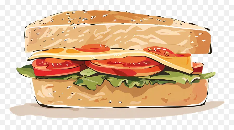 Sandwich，Queso PNG