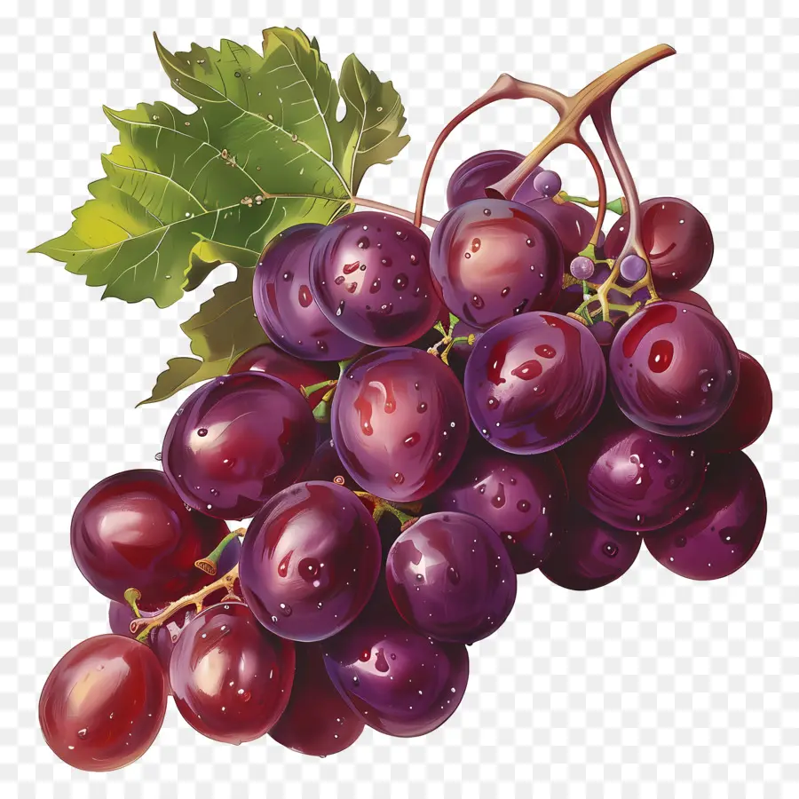 Uvas，Uvas Rojas PNG