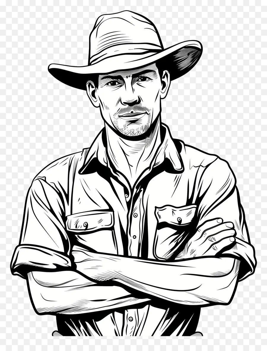 Agricultor，Vaquero PNG