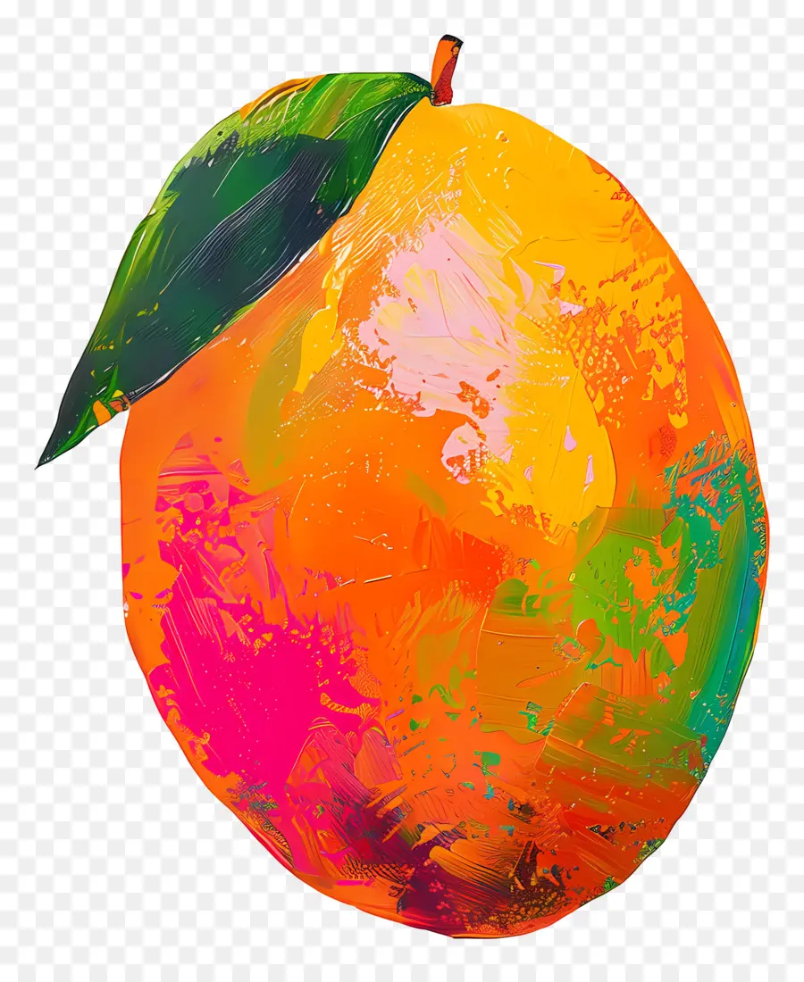 Pintura Al óleo，Mango PNG