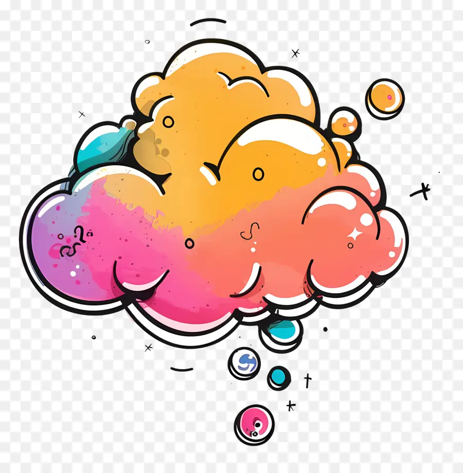 Thought Bubble，Las Nubes PNG