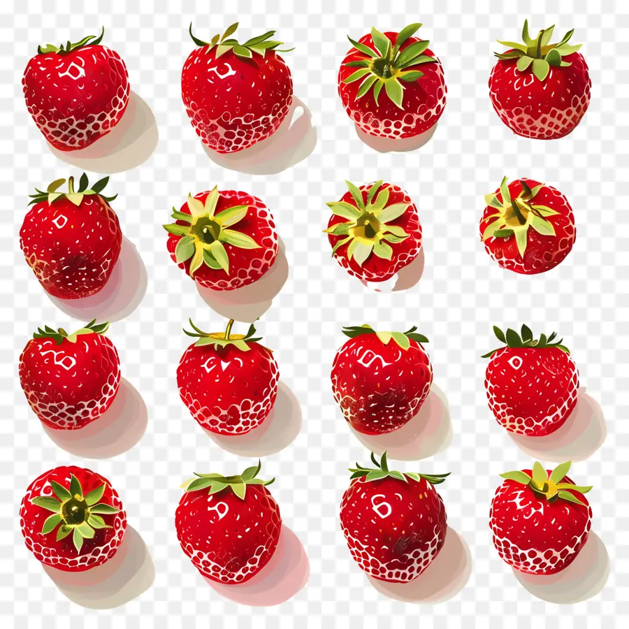 Fresas，La Fruta PNG