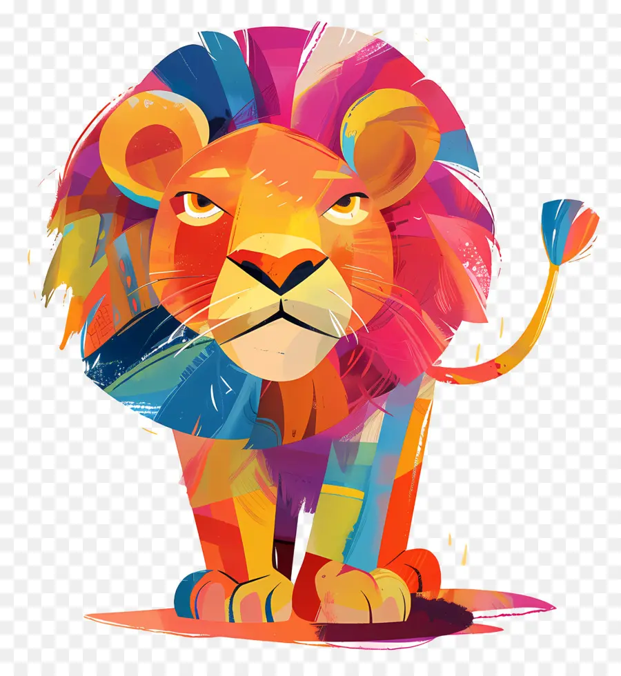 León，León Colorido PNG