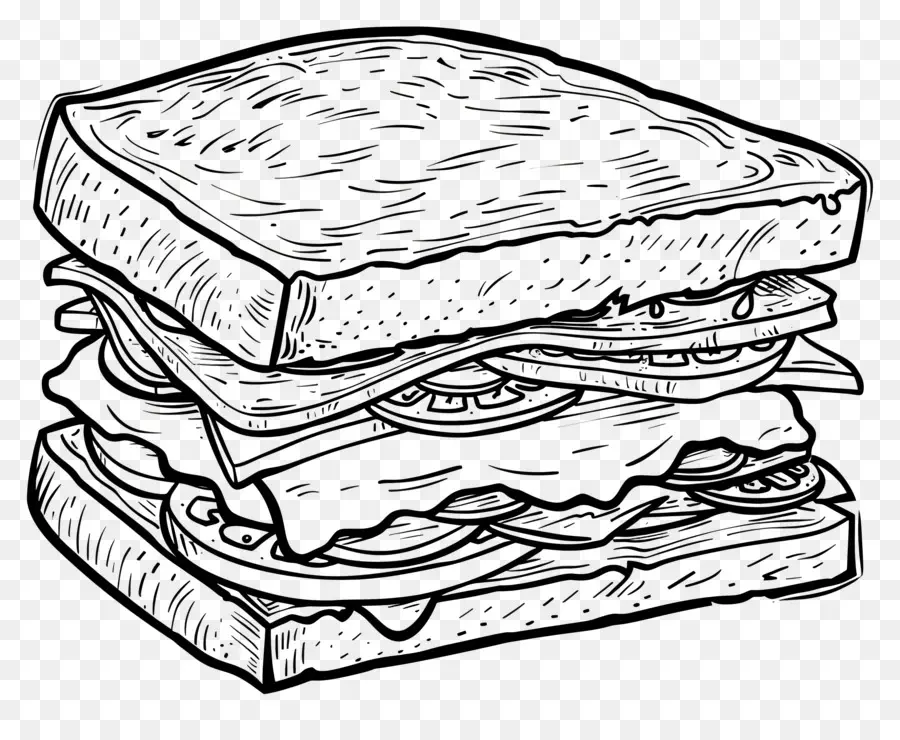 Sandwich，Pan PNG