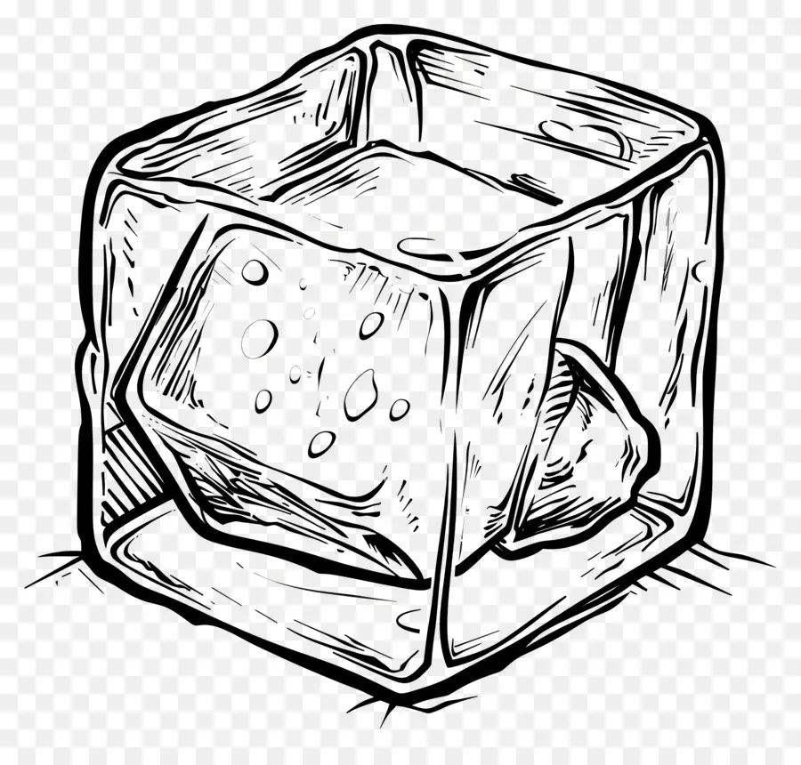 Cubo De Hielo，Cubo PNG