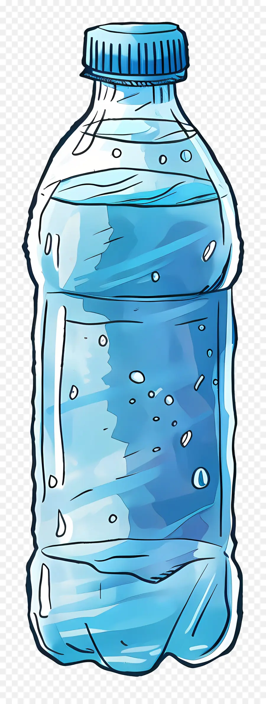 Bottle Of Water，Botella De Plástico PNG