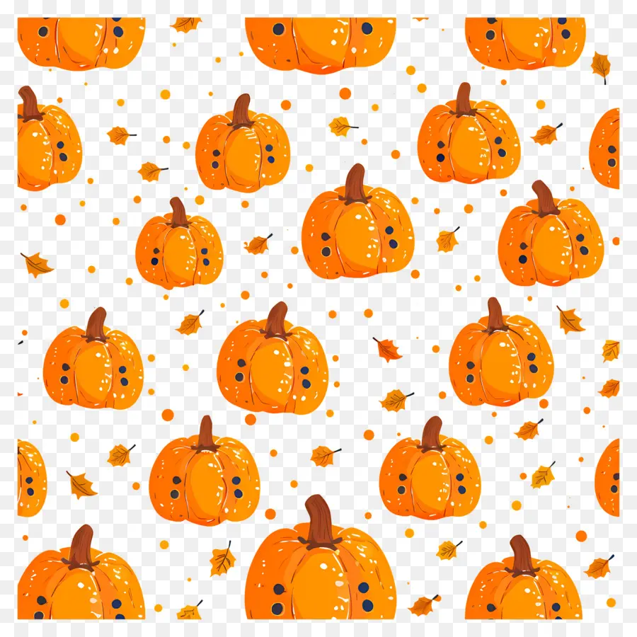 Calabaza Patrón，Decoración De Halloween PNG