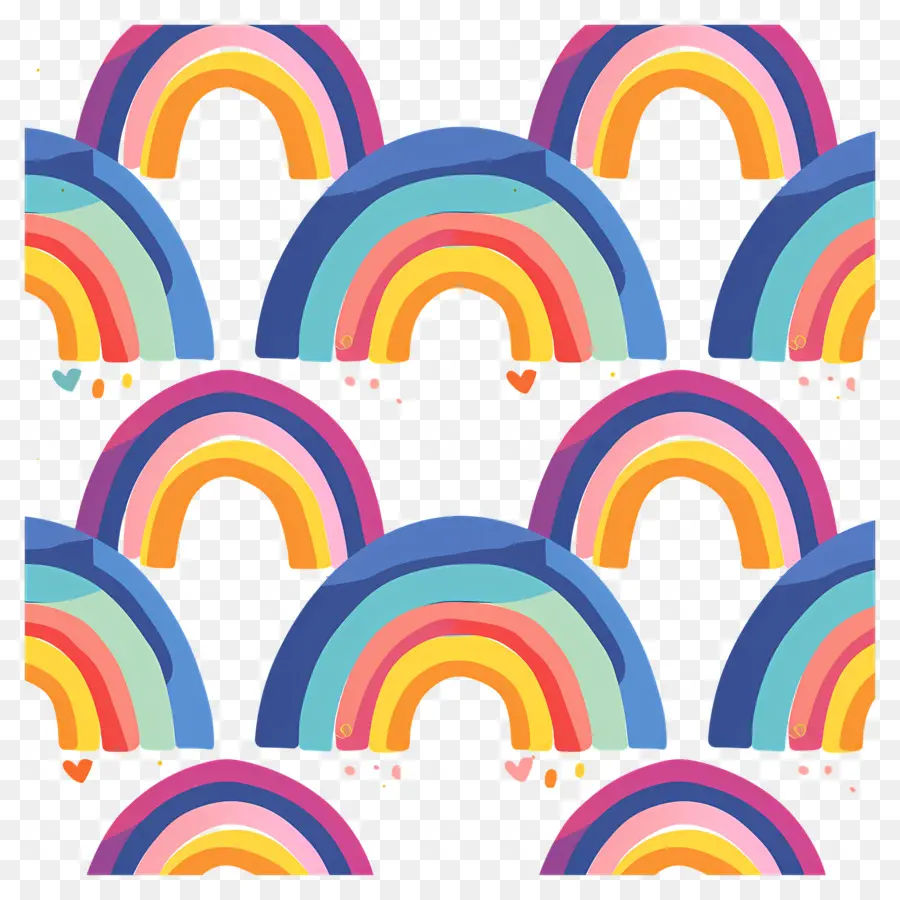 Arco Iris De Colores，Arco Iris PNG