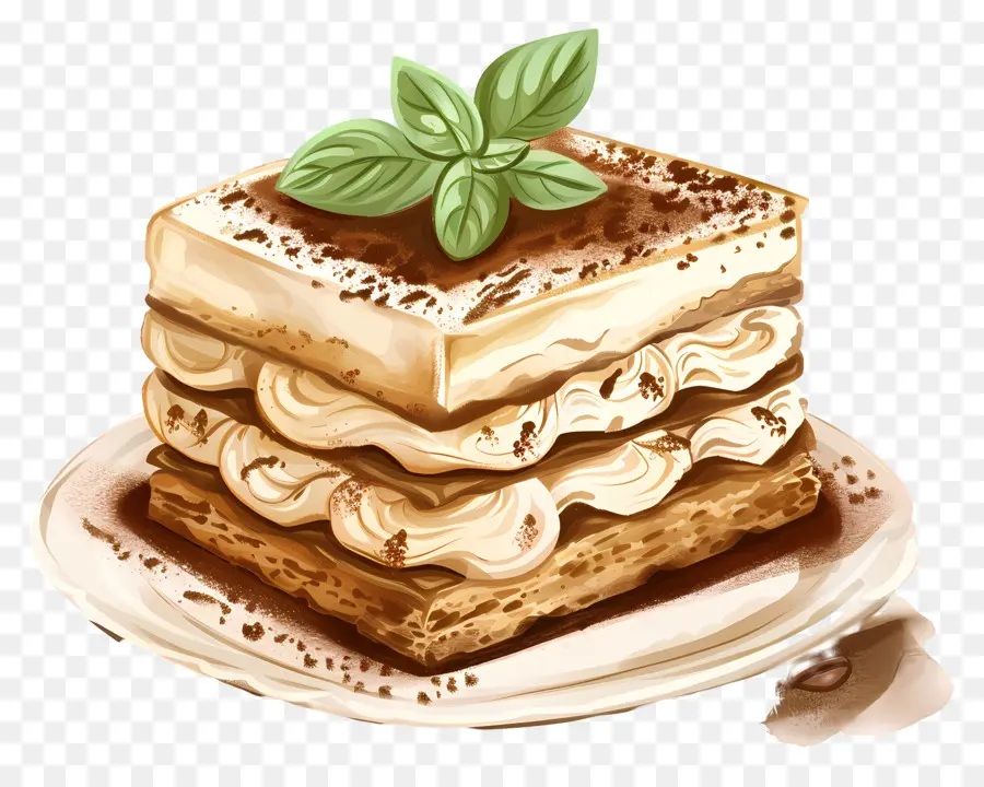 Tiramisú，Pastel PNG