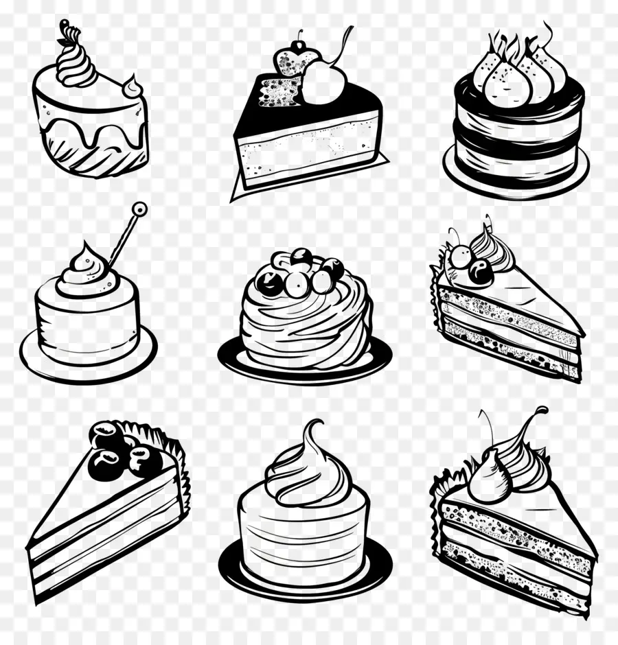 Tortas，Postres PNG