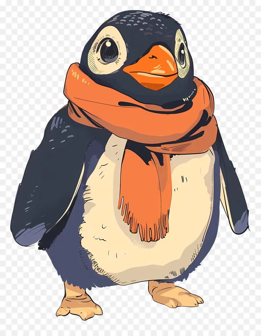 Pingüino，Lindo PNG