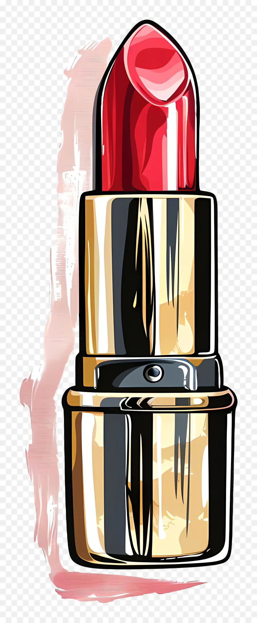 Barra De Labios，El Lápiz Labial Rojo PNG