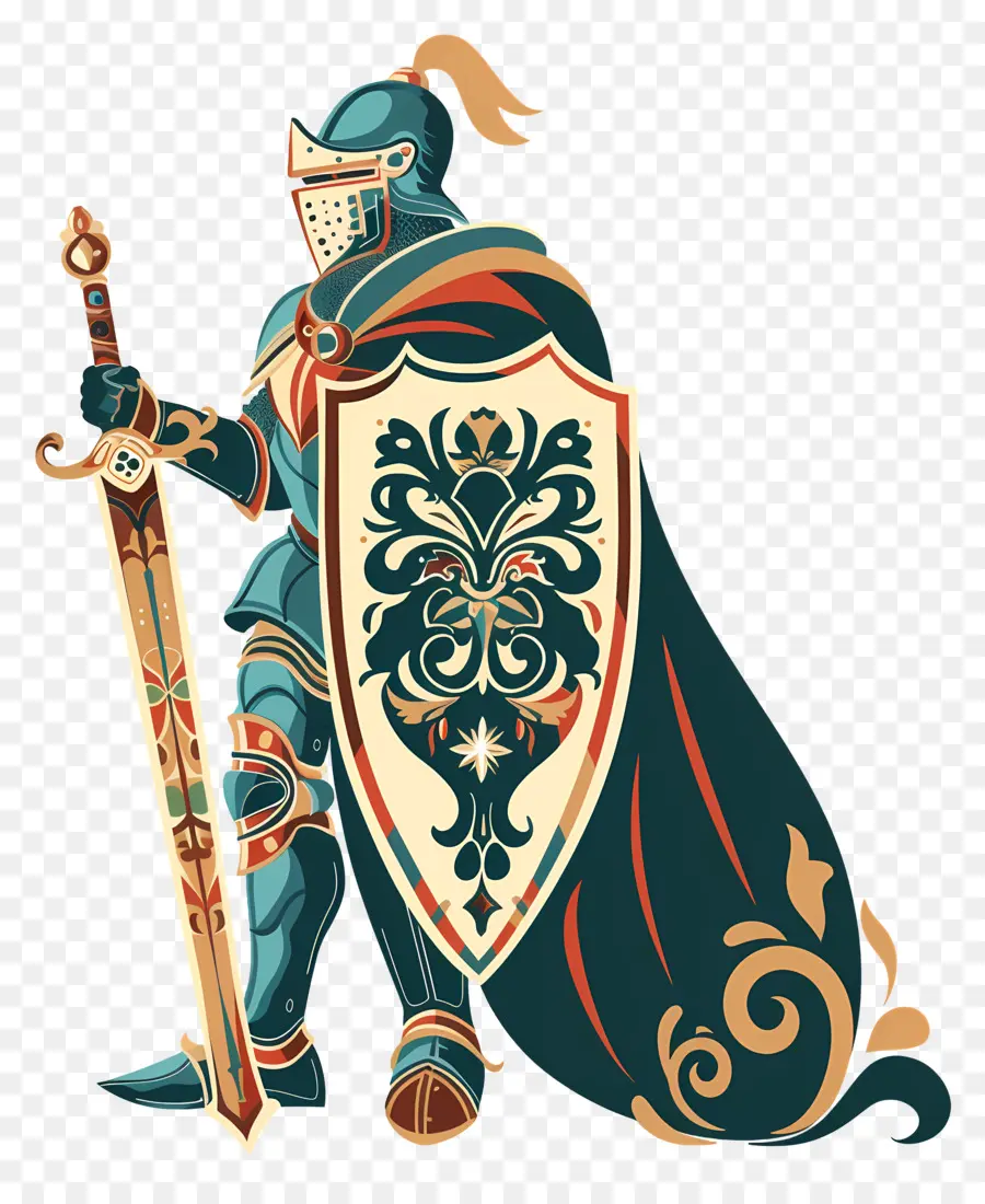 Paladín，Caballero PNG