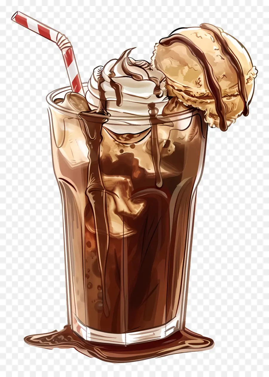 La Bebida De Chocolate，El Helado De Chocolate PNG