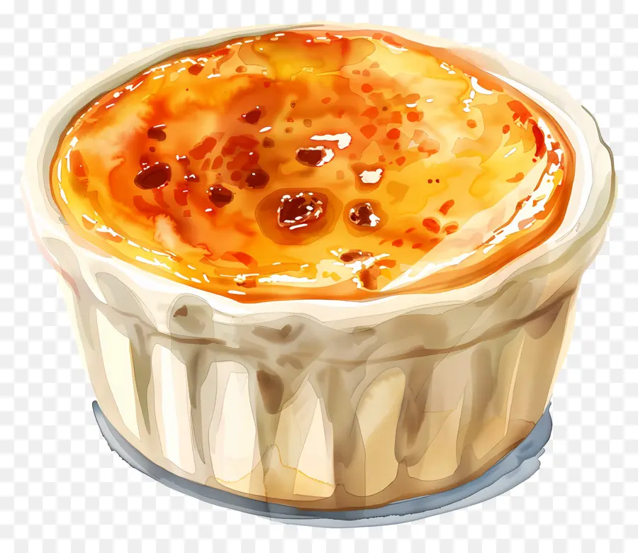 La Crème Brûlée，Tortilla De Queso PNG