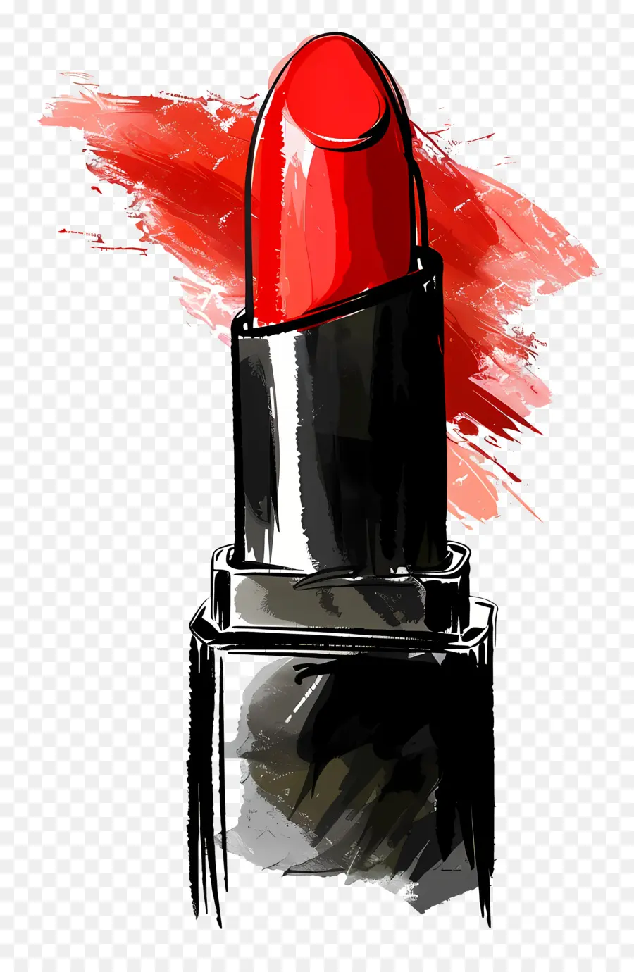 Barra De Labios，Rojo PNG