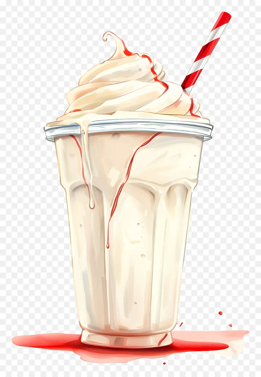 Batido De，Leche Blanca PNG