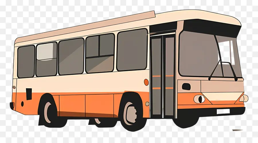 Autobús，El Transporte Público PNG