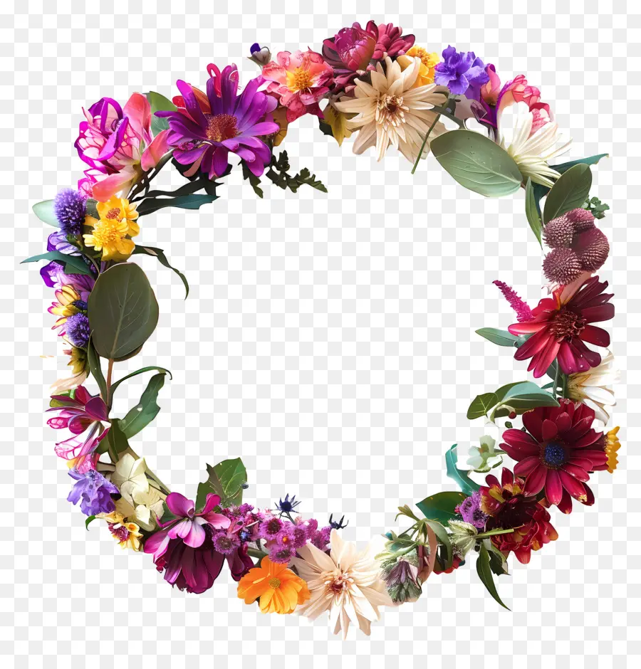 Coronas De Flores，Corona De Flores PNG