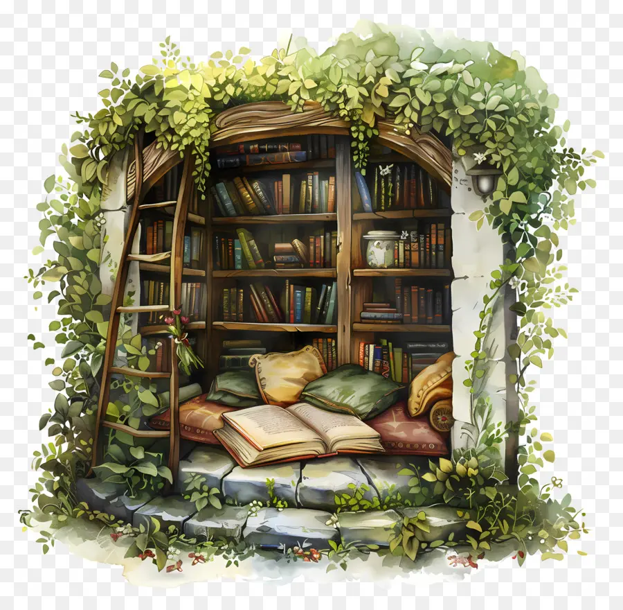 Al Aire Libre，Nook Libro PNG