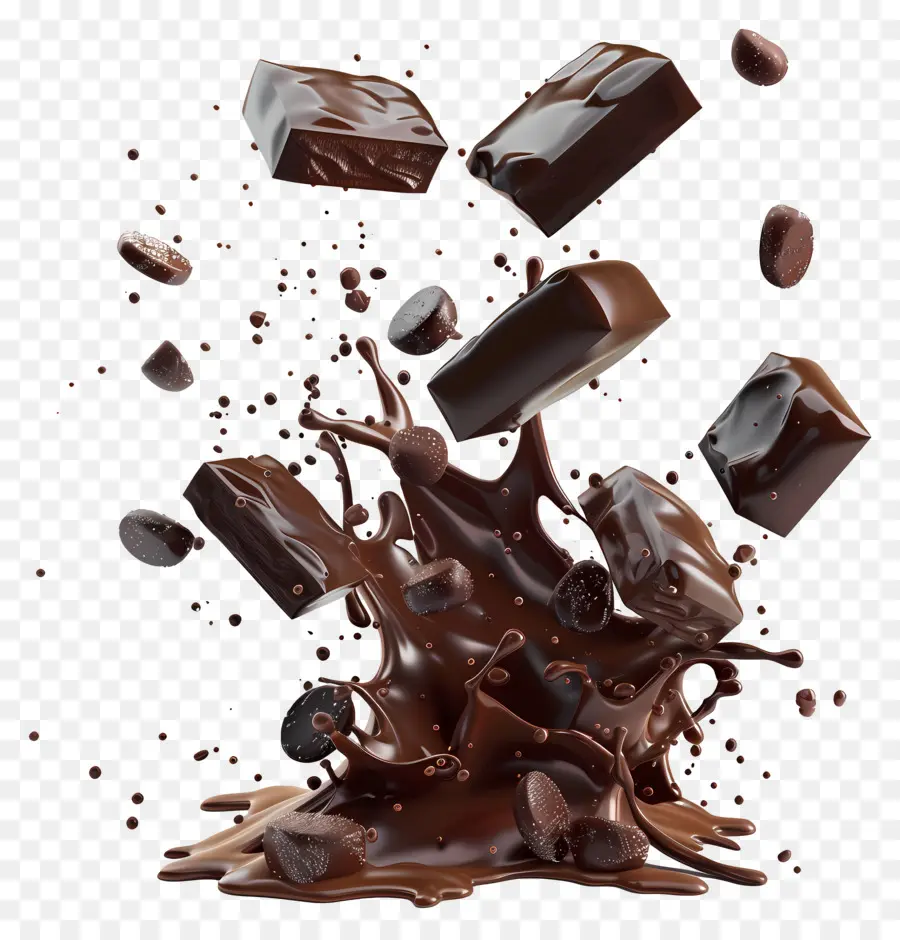 Chocolate Animado，Barras De Chocolate PNG