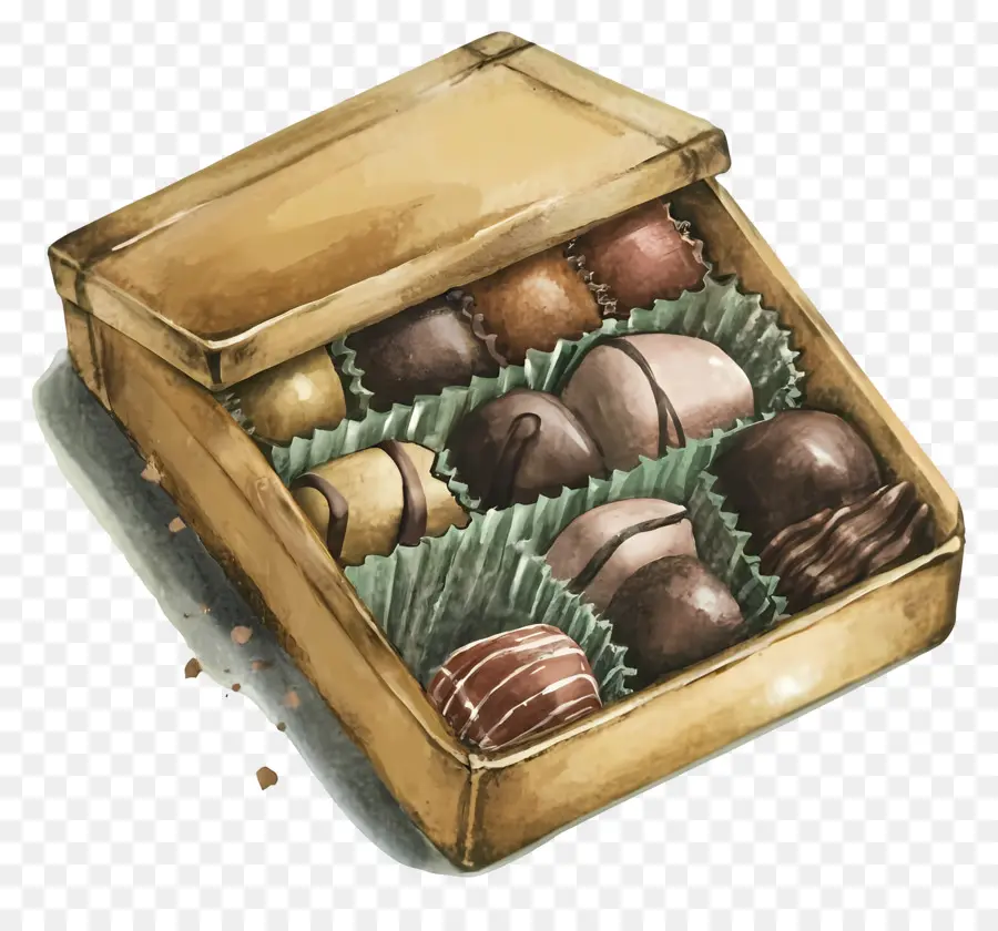 Chocolate Animado，Chocolates PNG