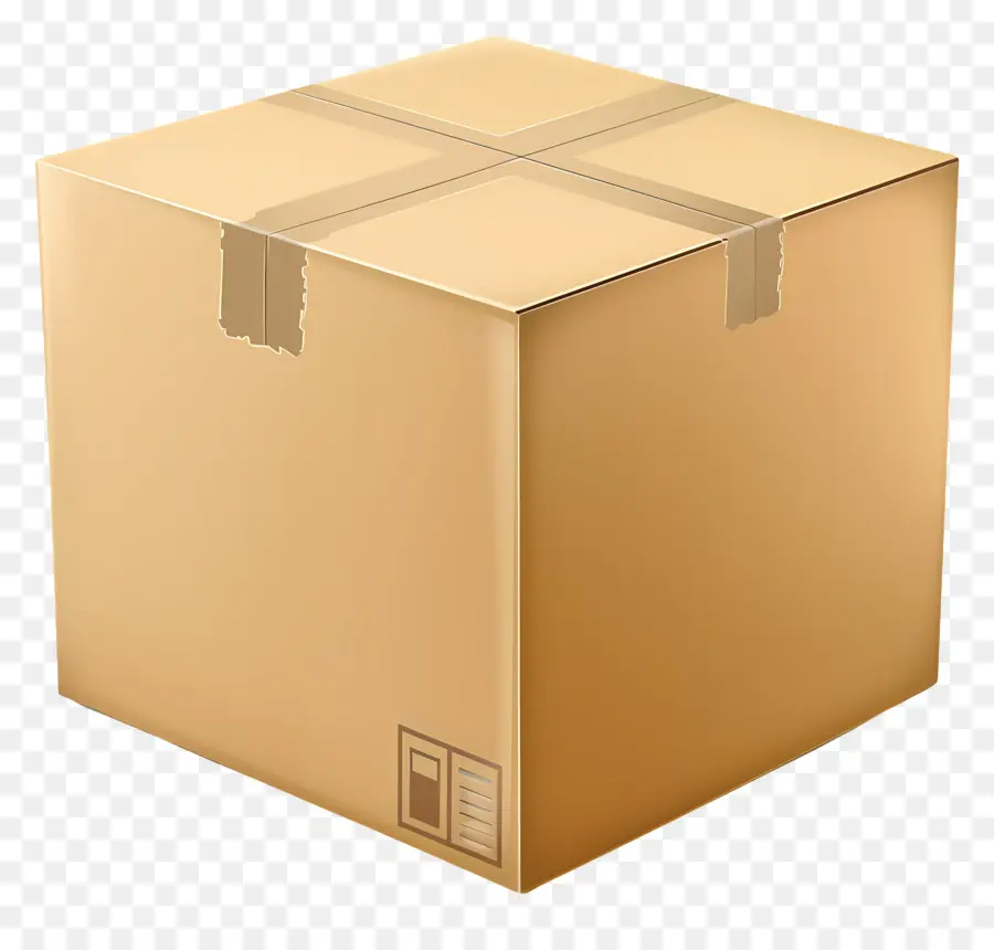 Caja De Cartón Grande，Caja De Cartón PNG