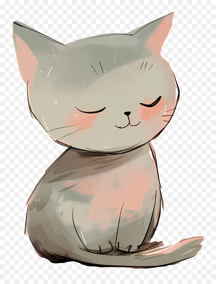 Gato，Gris PNG